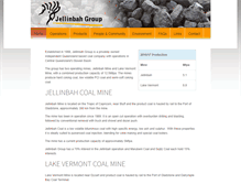 Tablet Screenshot of jellinbah.com.au
